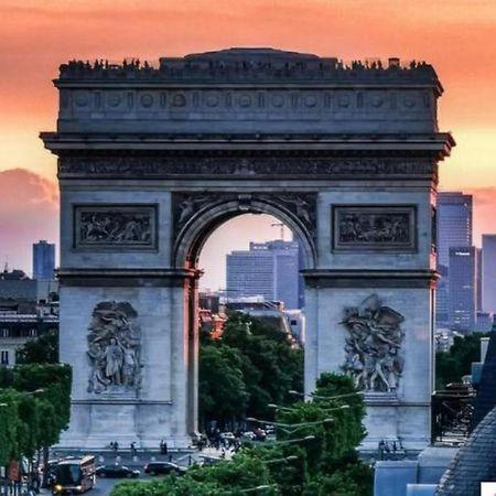 Suite Junior Avec Balcon Et Vue Sur Arc De Triomphe Paris Eksteriør billede